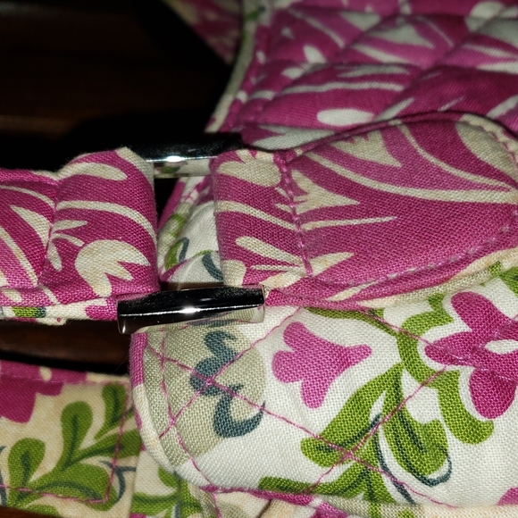 Vera Bradley Emily Satchel Julep Tulip - Picture 8 of 9